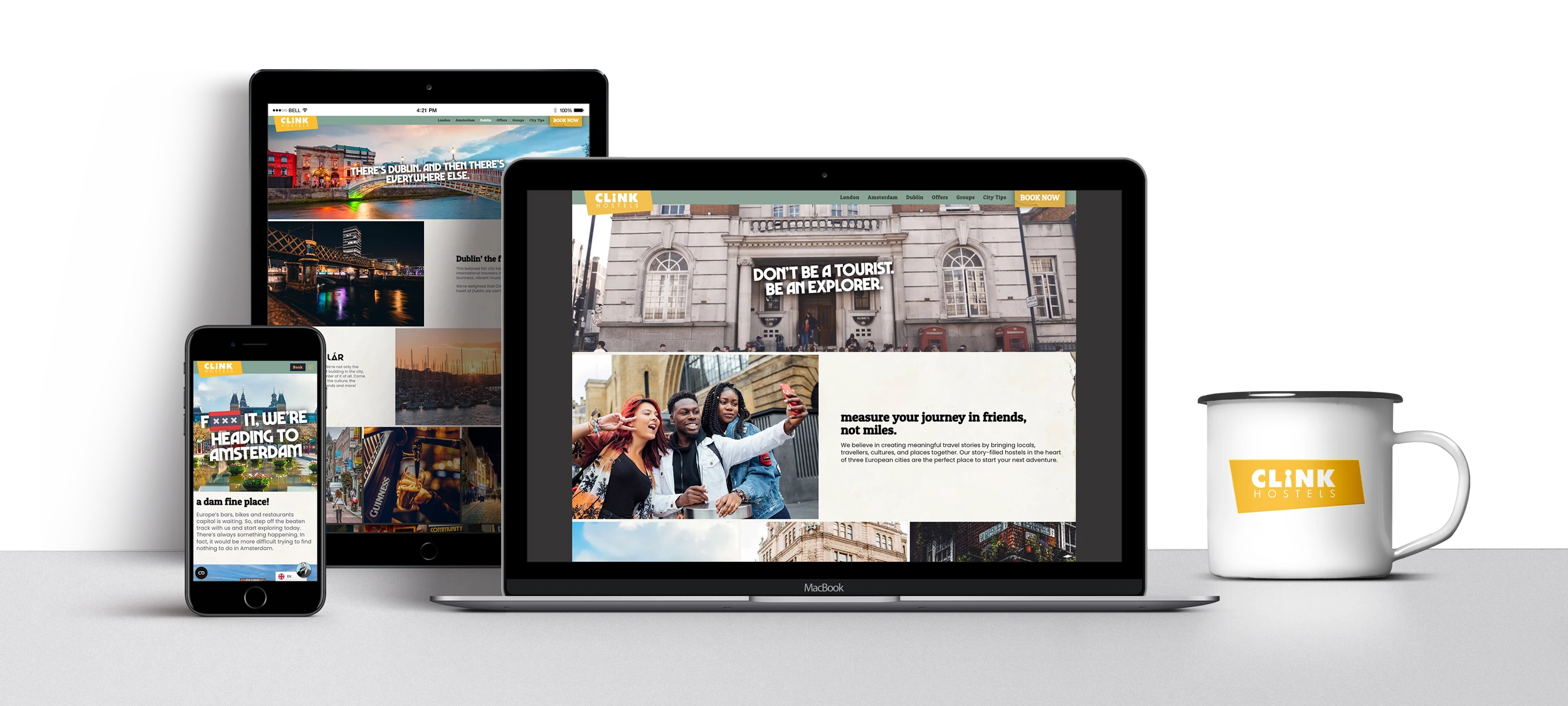 Website and digital experience example