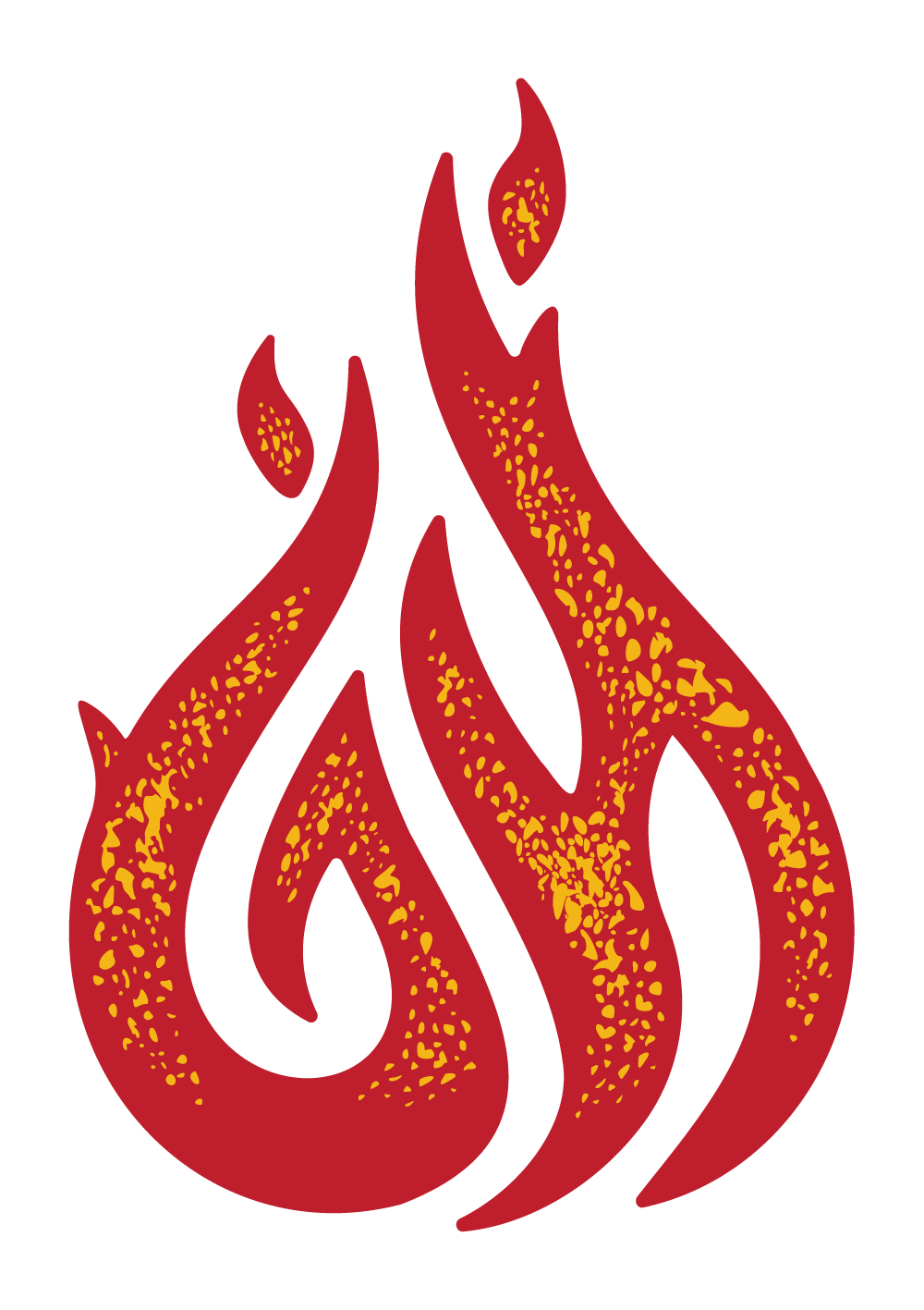 Grill Hut full-color flame mark
