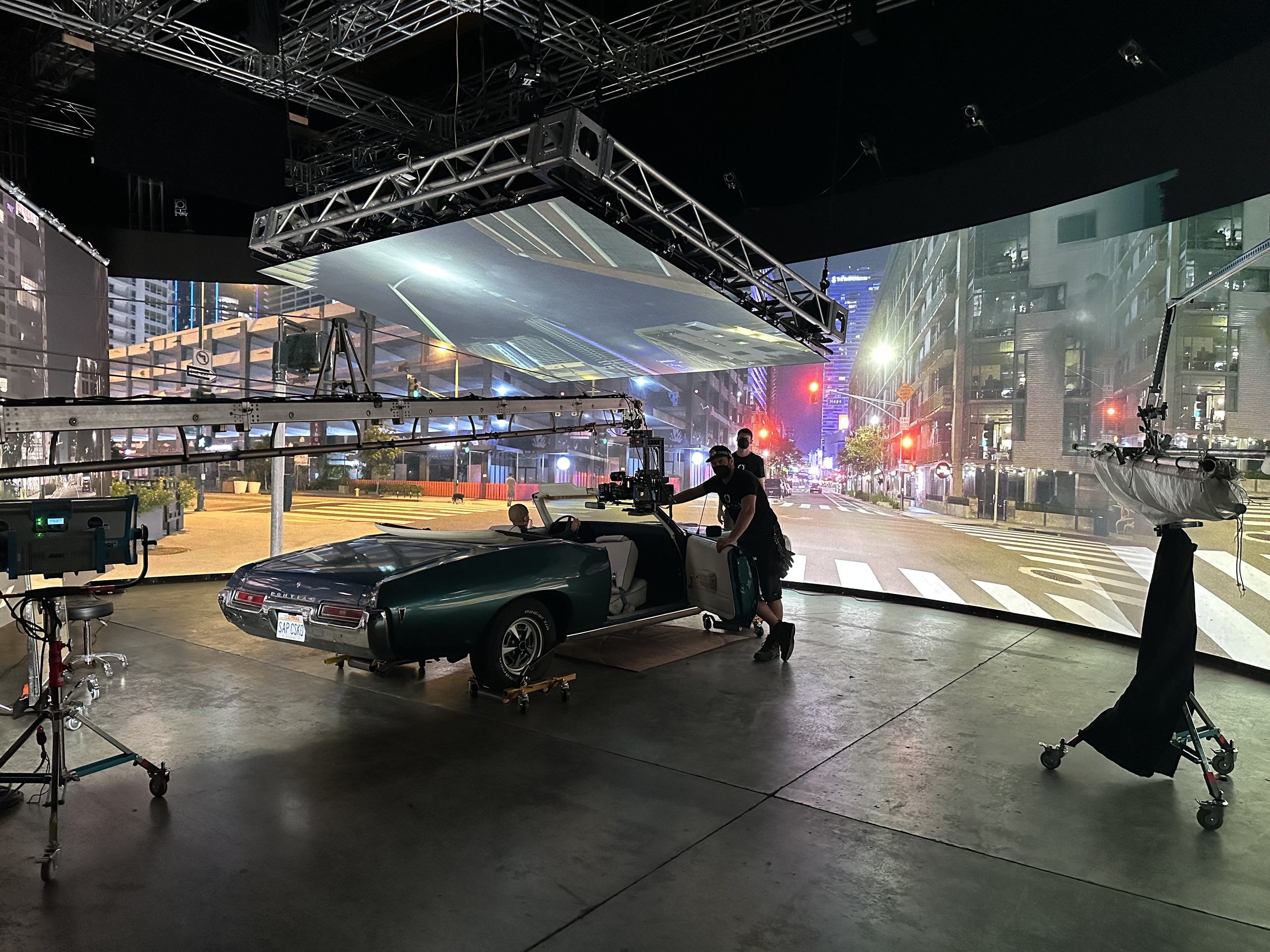 Orbital Virtual Studios virtual production stage