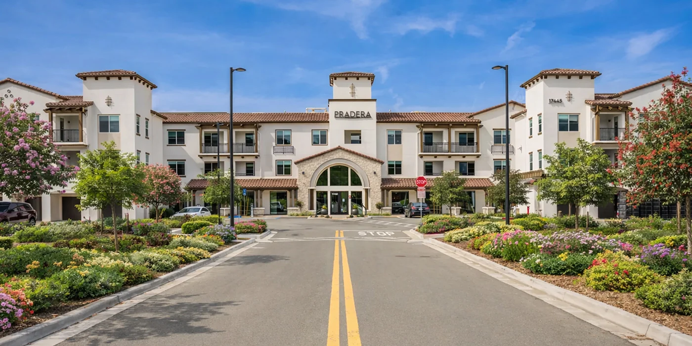 Pradera front building identity application